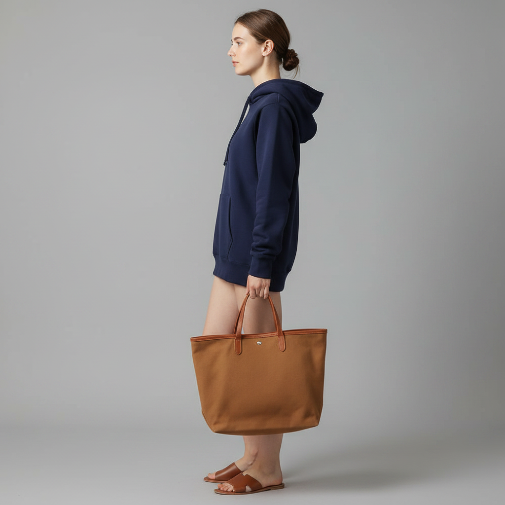 Heidi-Mode | Damen Hoodie Schwarz – Kapuzenpullover für Alltag
