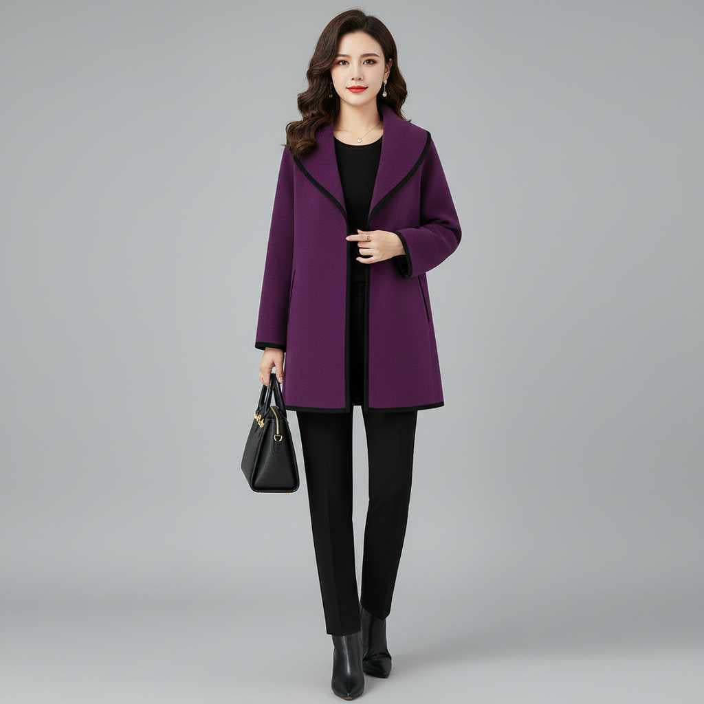 Isolierte Damenjacke | Modische Winterjacke für kalte Tage