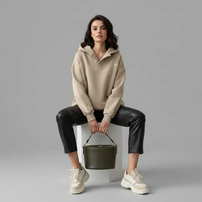Oversize Hoodie Damen | Bequemer Kapuzenpullover