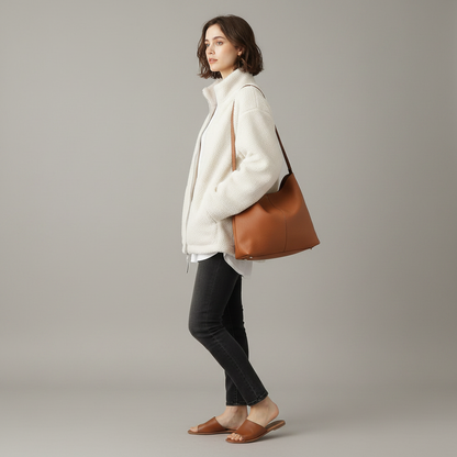 Oversized Damenjacke mit Stehkragen | Freizeitjacke