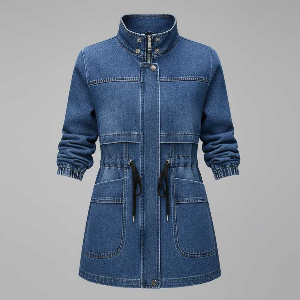 Winddichte Denim Jacke für Damen | Jacken Damen