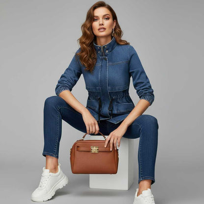 Winddichte Denim Jacke für Damen | Jacken Damen